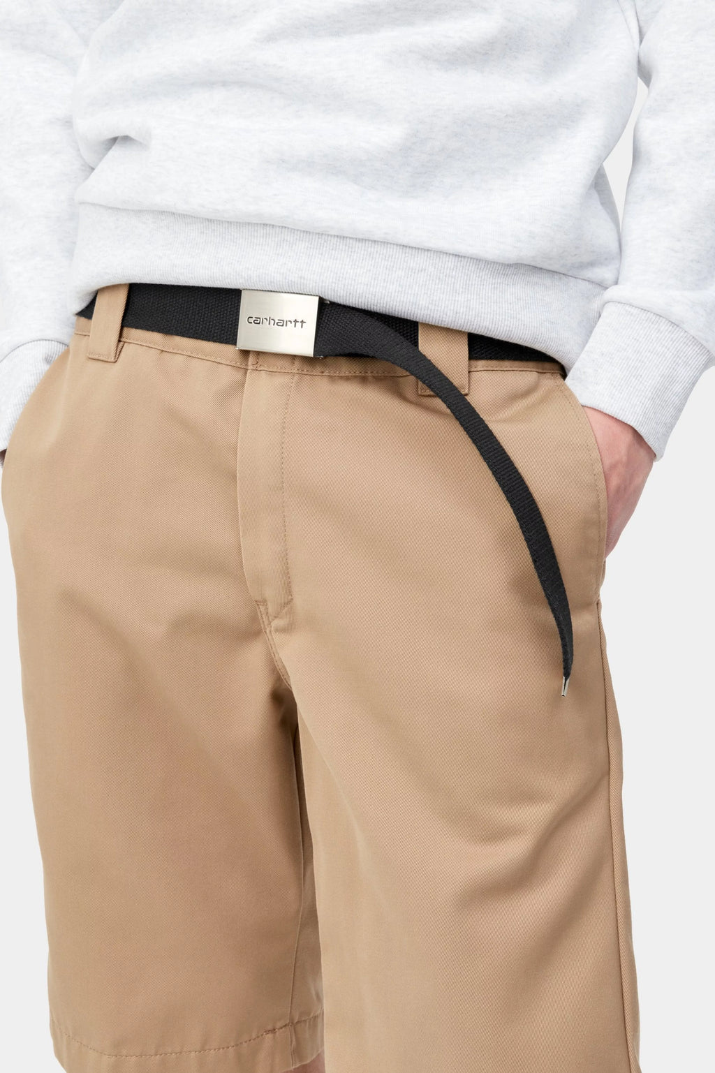 Carhartt WIP Clip Belt Chrome